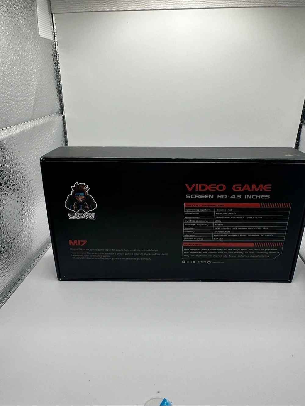 M17 Handheld Video Game Console - White